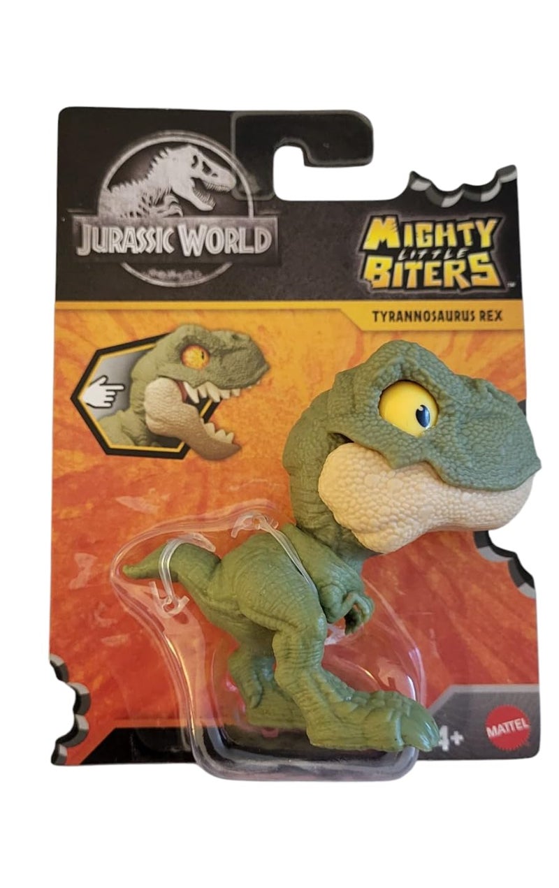 Jurassic World Mighty Little Biters Dinosaur Action Figure Tyrannosaurus Rex - Image 3