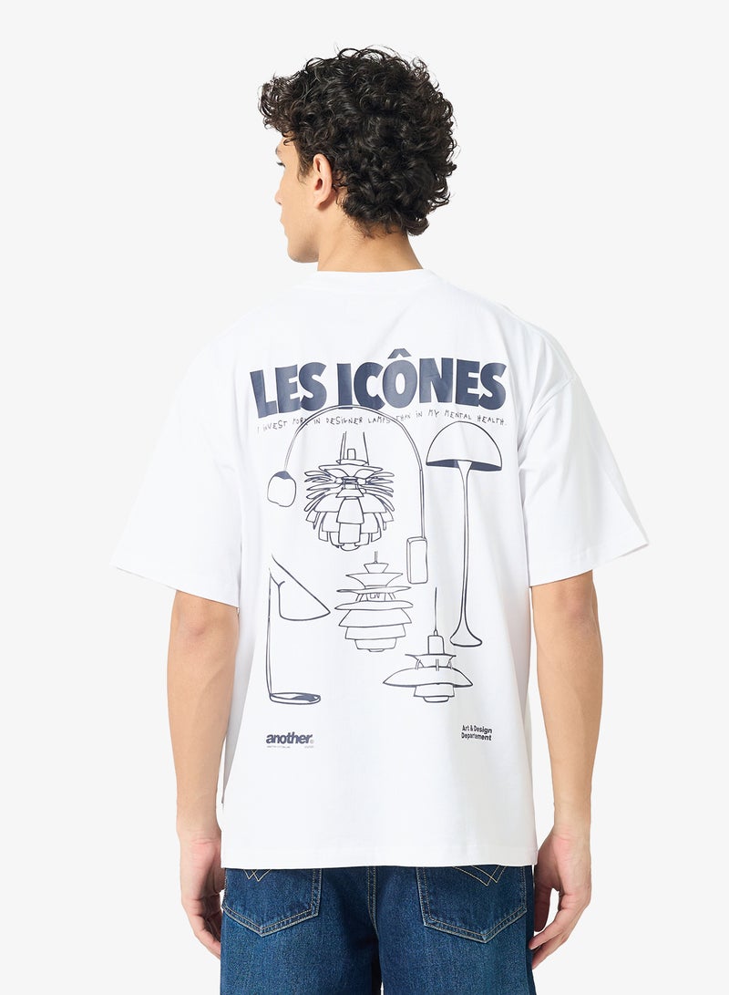 Another Cotton Lab Les Icones T-Shirt - Image 2