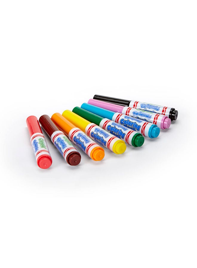 Crayola Pip-Squeaks Washable Markers, Multi-Color, Pack of 8, Unique And Bright Colors, 3+ Yrs - Image 3