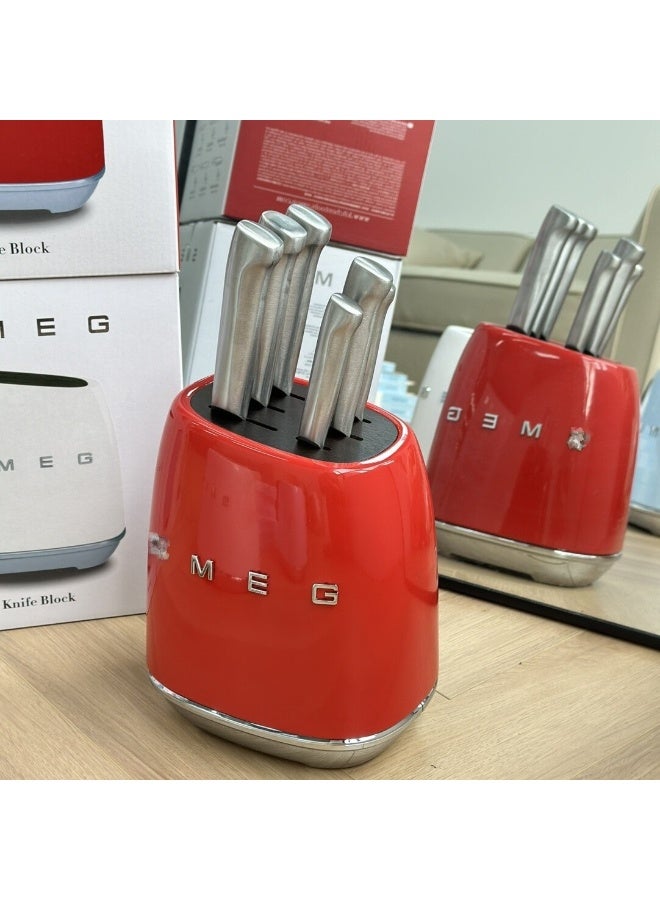 سميج خمسون من الجماليات الرجعية. قاعدة حامل تخزين أدوات المائدة، دعامة فتحة الشفرة (باستثناء السكاكين المصنوعة من الاستانلس) - Image 2