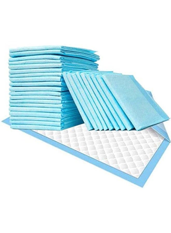 Buyockss Disposable Underpads 50PCS Incontinence Bed Pads 24"X36" Disposable Changing Pads Ultra Absorbent Waterproof Incontinence Furniture Protection - Image 1