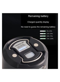 Bukela LED Camping Light Rechargeable Outdoor Multi-Function Camping Light, Portable Tent Light IP54 Waterproof Magnetic Base Camping Emergency Light (Black)  - Image 3
