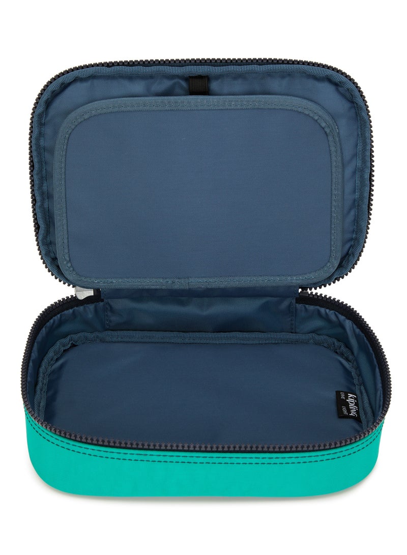 kipling Storia + Miyo + Gitroy (Buy Trolley + Lunch Bag & Get Free Pencil Case) (Set of 3pcs Bundle) Blue Green - Image 3