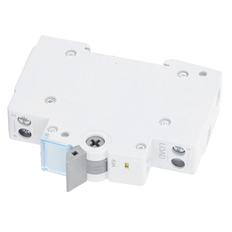 Isolation Switch Dual Power Supply 1 Pole DIN Rail Mount Circuit Breaker for Home 230V 63A - Image 1