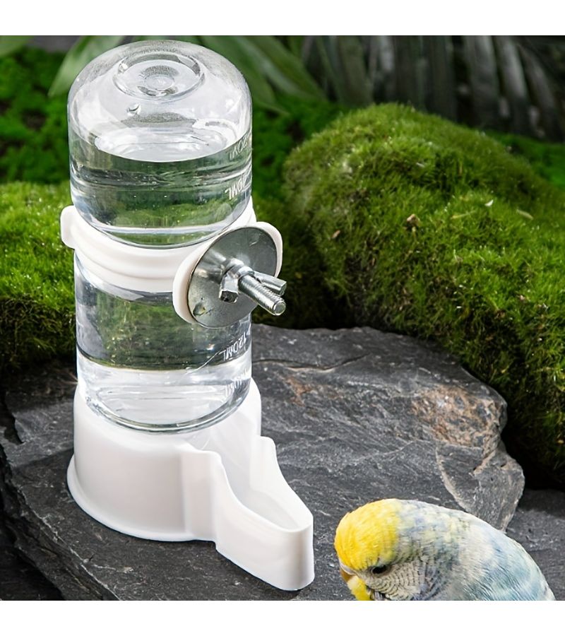 Blue Automatic Water Feeder For Budgerigars And Cockatiels With Drinking Fountain - Image 4