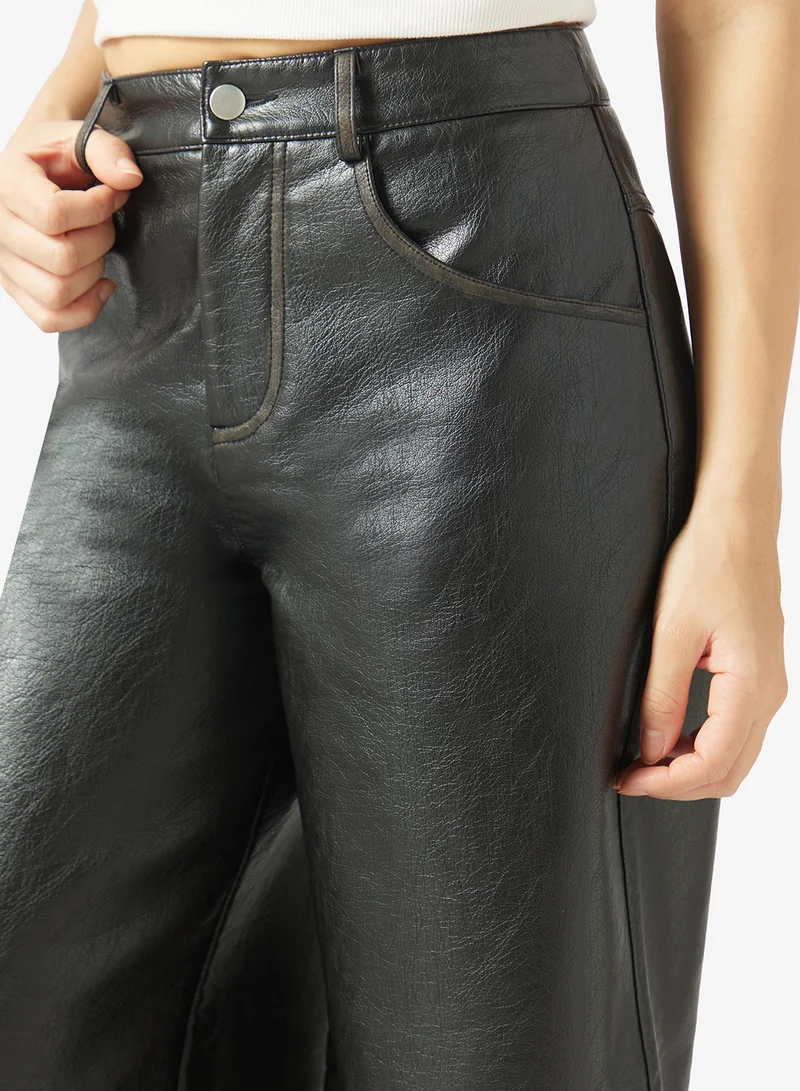 Topshop  Coated Finish Shorts for Women | Best Price UAE