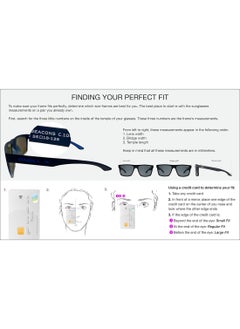 O'NEILL Men ONS-9002 2.0  Wrap Polarized Sunglasses Clear 62mm  - Image 5