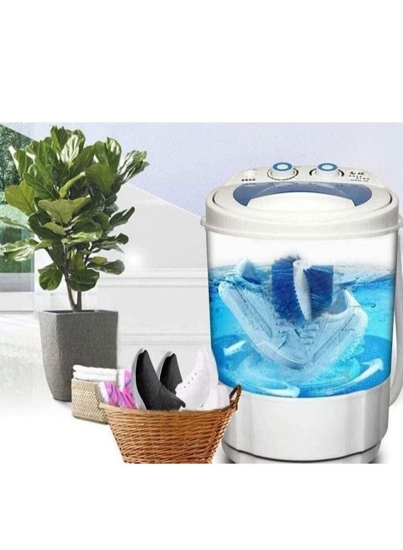 ELTRAZONE Mini Home Shoes Washing Machine, Lazy Automatic Shoes Washer, Small Household Washing Shoes, Bionics, Blu-Ray Inhibition, Possess Odor Elimination  - Image 3