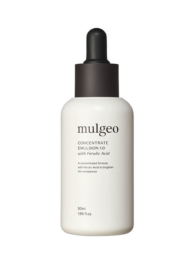 mulgeo Concentrate Emulsion 1.0 with Ferulic Acid Face Moisturizer Korean Skin Care, Korean beauty, Vegan, Cruelty Free 50 ml  - Image 1