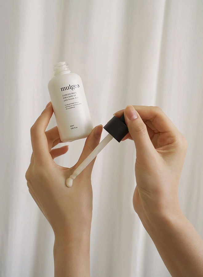 mulgeo Concentrate Emulsion 1.0 with Ferulic Acid Face Moisturizer Korean Skin Care, Korean beauty, Vegan, Cruelty Free 50 ml  - Image 3