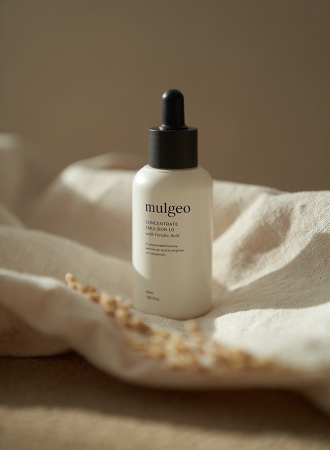 mulgeo Concentrate Emulsion 1.0 with Ferulic Acid Face Moisturizer Korean Skin Care, Korean beauty, Vegan, Cruelty Free 50 ml  - Image 5
