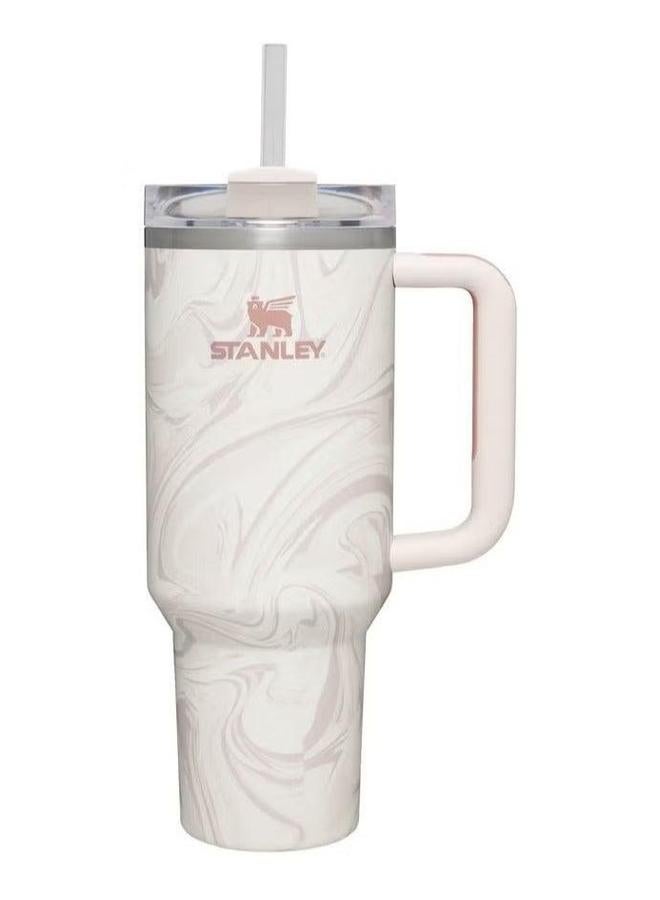 Stanley Quencher H2.0 FlowState Stainless Steel Vacuum Insulated Tumbler with Lid and Straw for Water, Iced Tea or Coffee, Smoothie More, 30 oz - Image 1
