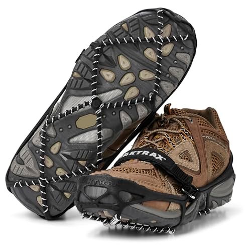 Yaktrax أحذية يكتراكس برو لل traction للمشي، الجري، أو التنزه على الثلج والجليد (1 زوج)، متوسط، أسود - Image 5