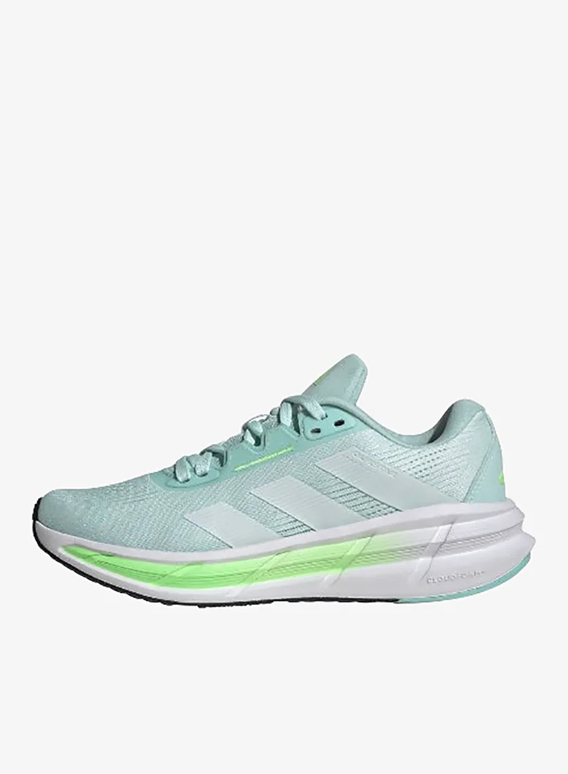 adidas حذاء جري كويستار  واط نسائي باللون الفيروزي