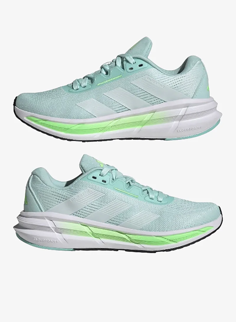 Adidas HALMIN/FTWWHT/HALMIN Questar 3 Running Shoes for Women | Best Price UAE
