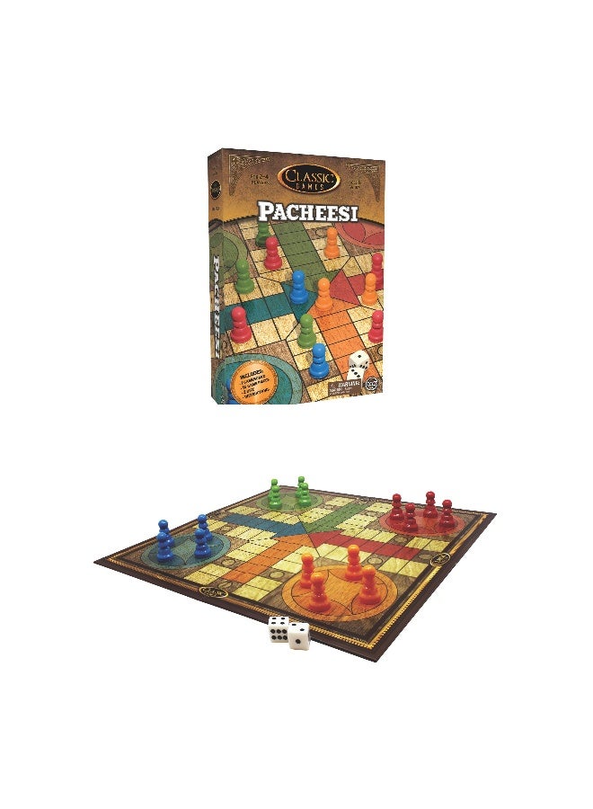 tcg Classic Games Ludo Pacheesi Board Game - Image 3