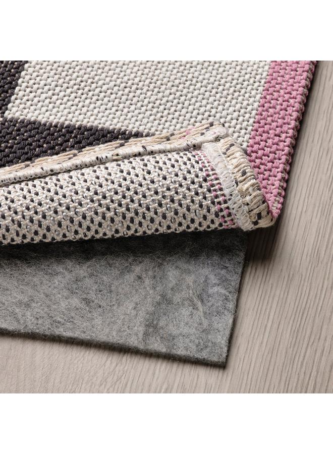 erorex Rug, flatwoven, white/black, 60x120 cm - Image 4