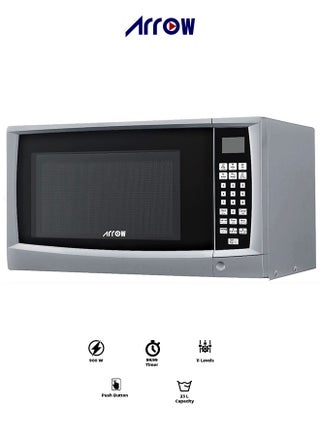 23L Microwave Digital Controller, 900W | 11 Microwave Power Levels | Silver Color | Speed & Weight Defrost | Digital Control Panel | Cooking and Signal | Child Safety Lock | Model Name: RO-23MGS - pzsku/ZC74E420AF9DBF4C3A717Z/45/_/1730799294/49ee4dfc-1850-480f-9f96-688dfe8c0040