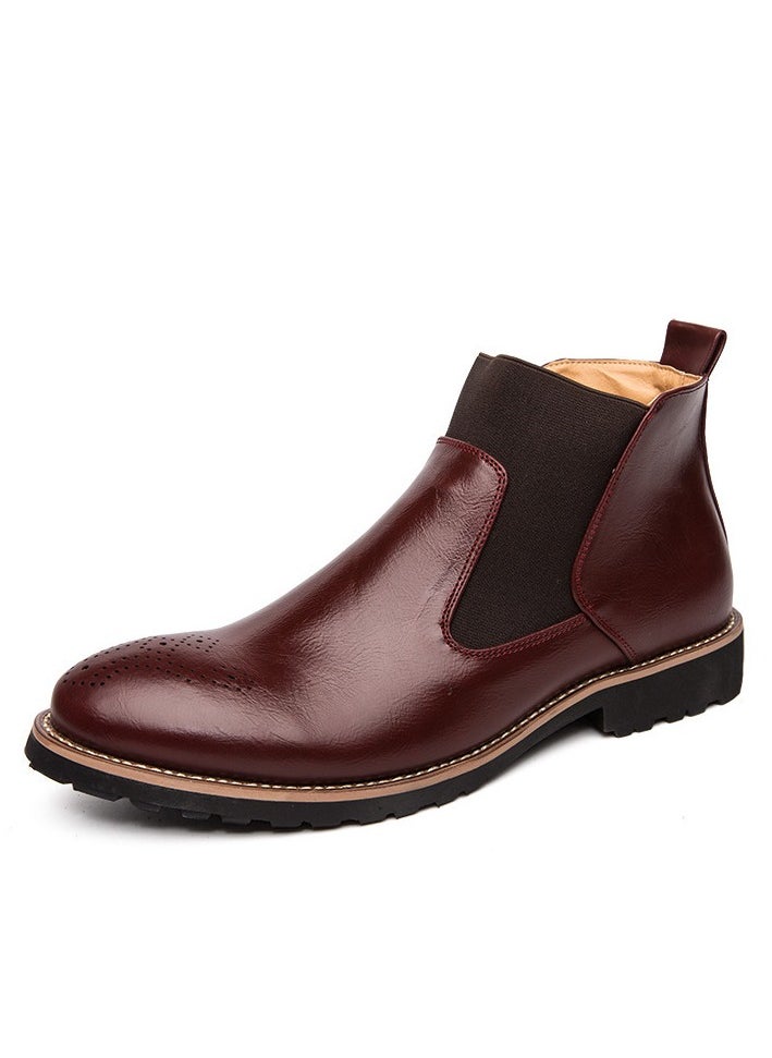 Shougu Versatile Retro Casual Leather Shoes  - Image 1