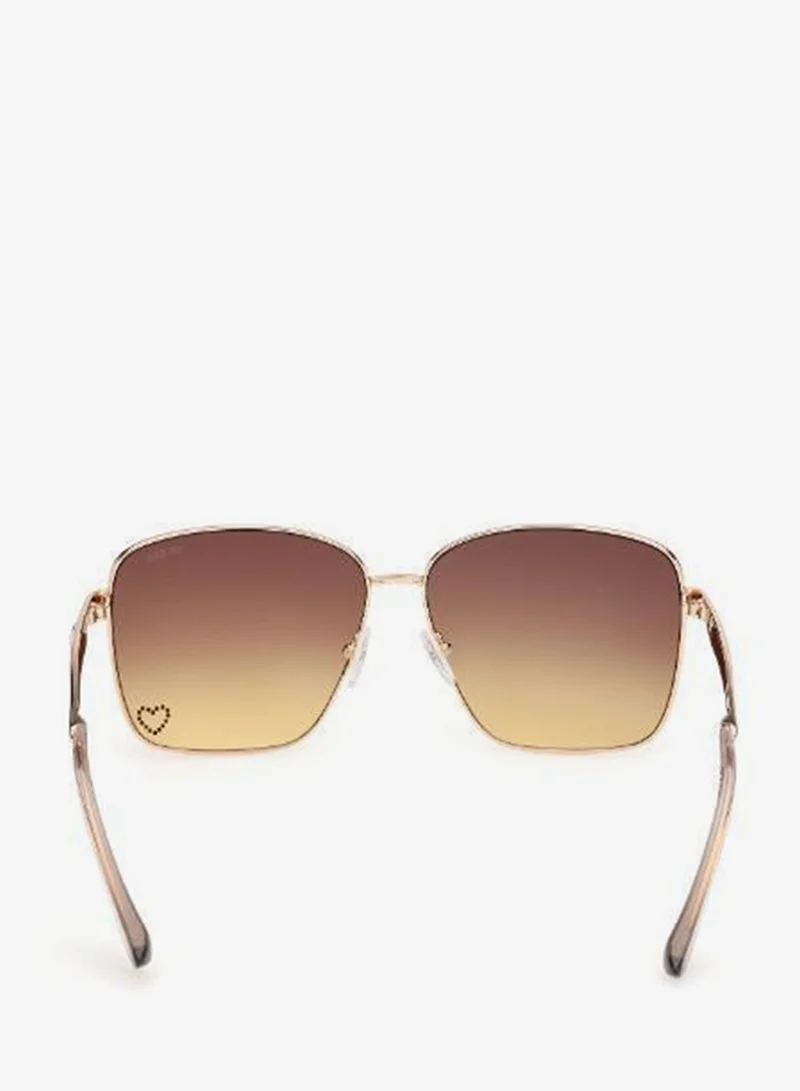 Guess Geometric Gradient Lens Sunglasses
