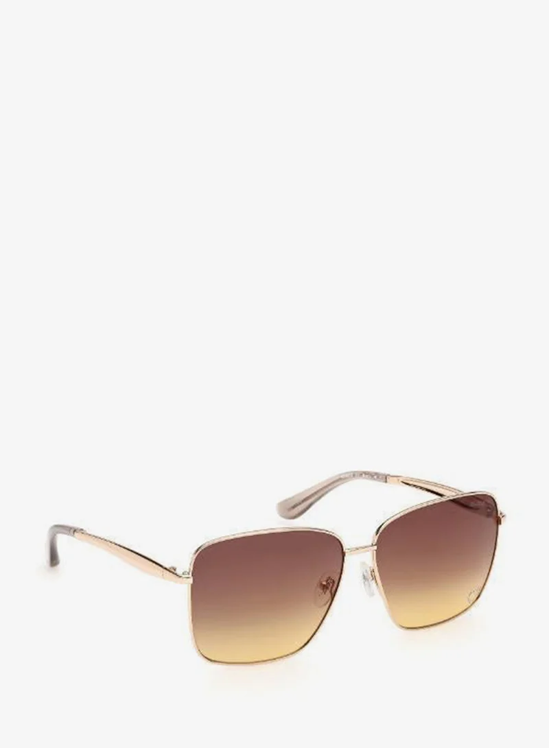 Guess  Geometric Gradient Lens Sunglasses for Women | Best Price UAE