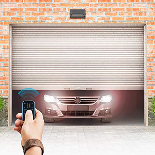 XIHADA Universal Garage Door Remote Universal Gate Remote Control Cloning Homelink Programmable Learning 4-Button Multi Frequency 280MHZ-868MHZ (1, Black with Grey) - Image 4