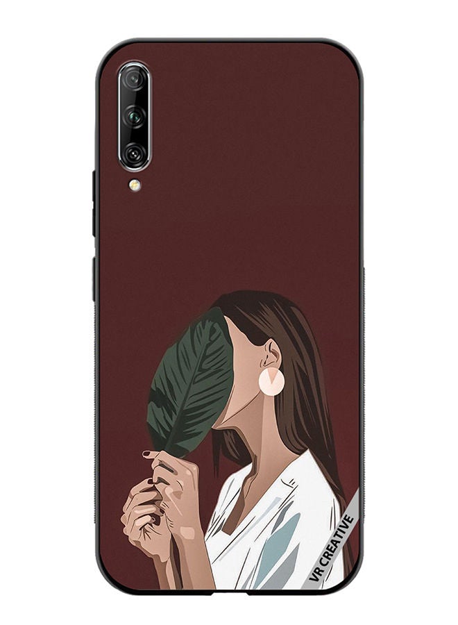 VR CREATIVE Protective Case Cover For Huawei Nova Y9S Leaf Girl Design Multicolour - Image 1