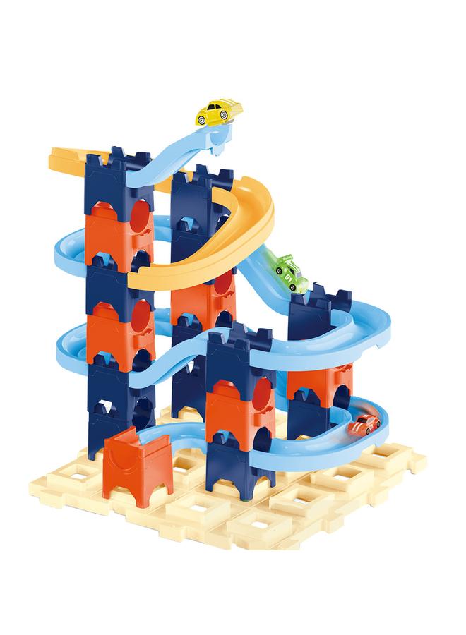 الأزرق جي دبليو Space Roll Rail Boop Toy للأطفال منزلق لعبة خرطوشة لغز هدية 3-6 سنوات - Image 5