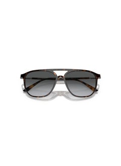 GIORGIO ARMANI Giorgio Armani 0AR8179 5026T356 Havana Geometric Acetate For Adult Men  - Image 5