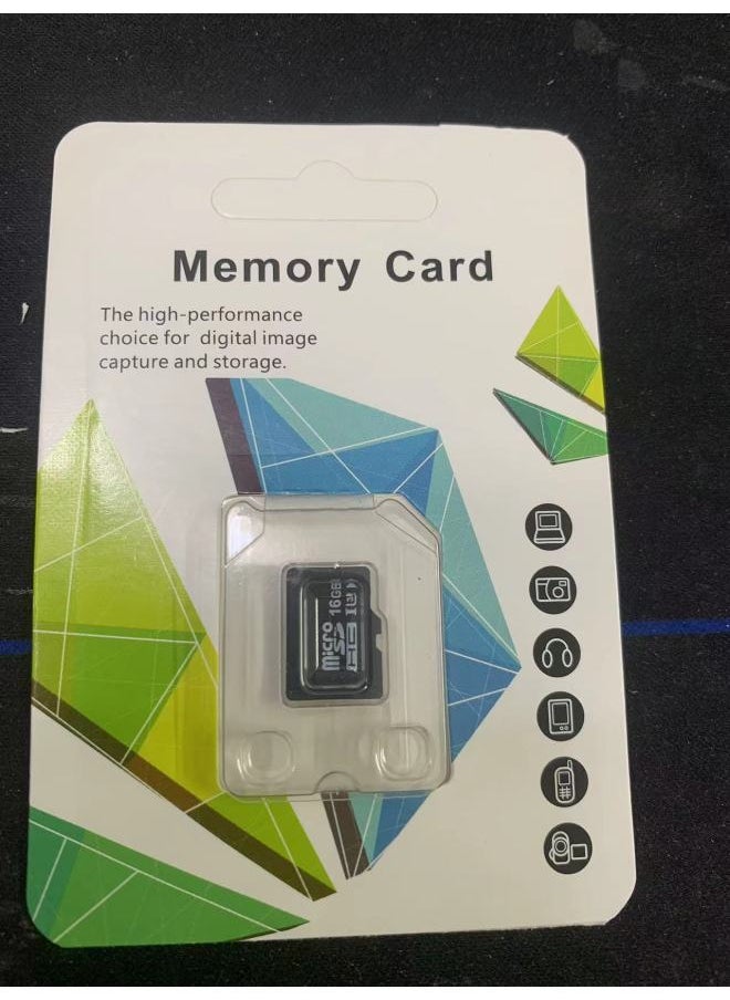 Direct Memory Card 2TB 1TB High-speed Storage Card 128g Mobile Phone Digital Tf Card 512g-Color:Single Card Packaging-Capacity:16G Solid Belt U3