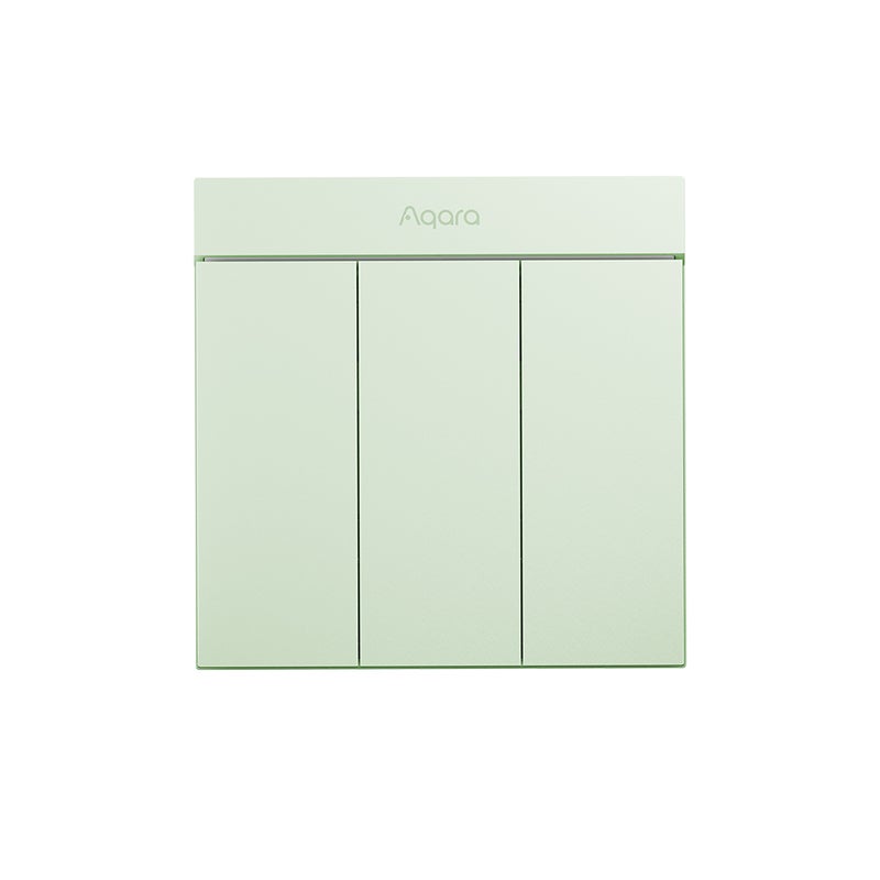 مفتاح جدار ذكي Aqara H1M محايد - مفاتيح إضاءة لاسلكية MARS-Tech Zigbee 3.0 بوضعية تحكم متعددة لـ Homekit 3 مفاتيح - Image 1