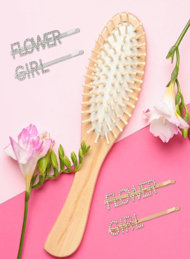 Pop Fizz Designs Hair Clips for Flower Girl (Set of 2) | Proposal or Thank You Gift | Cute Wedding Day Accessories from Bride - Image 5