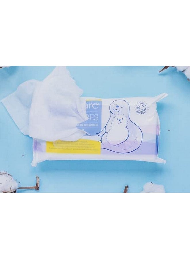 NATRACARE Organic Cotton Baby Wipes 50 Count (Pack Of 4) - Image 5