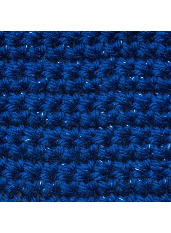 CARON Simply Soft Party Yarn, 3 oz, Medium Worsted 4 Gauge, Royal - For Crochet, Knitting & Crafting - Image 3