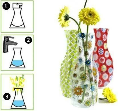 ANKA Plastic Foldable Vase