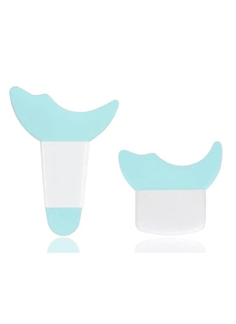 Multi functional Eye Makeup Stencil Mascara Shield Guard Applicator Eyelash Pads Eyeliner Eyeshadow Applicator Aid Tool Reusable Eyeliner Eyeshadow Guide Tool for Women, Beginners