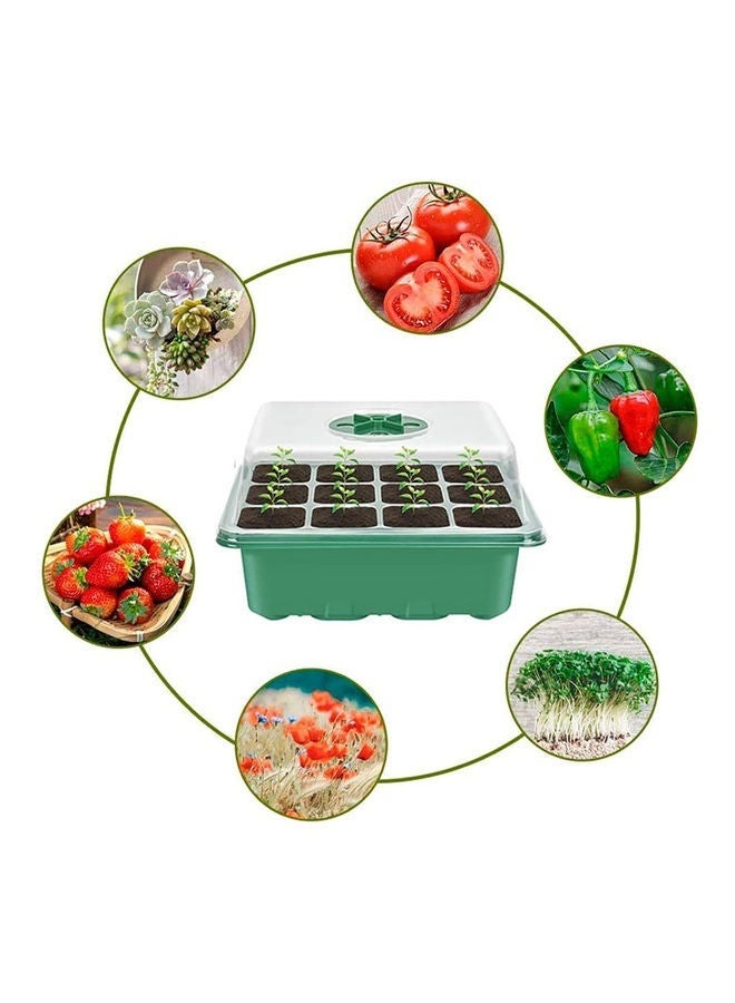 Bukela Portable Cultivation Plastic Plant Box Green/White - Image 4