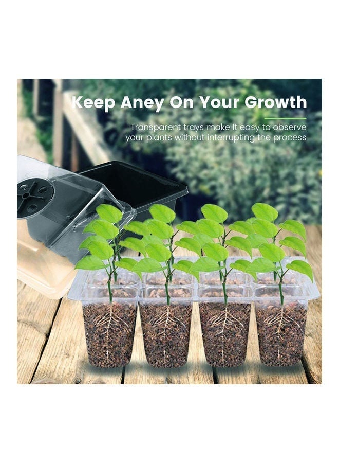 Bukela Portable Cultivation Plastic Plant Box Green/White - Image 3