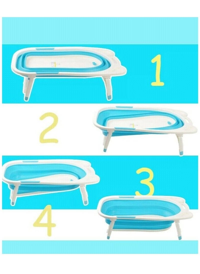 Baby Folding Bathtub Infant Collapsible Portable Shower Basin