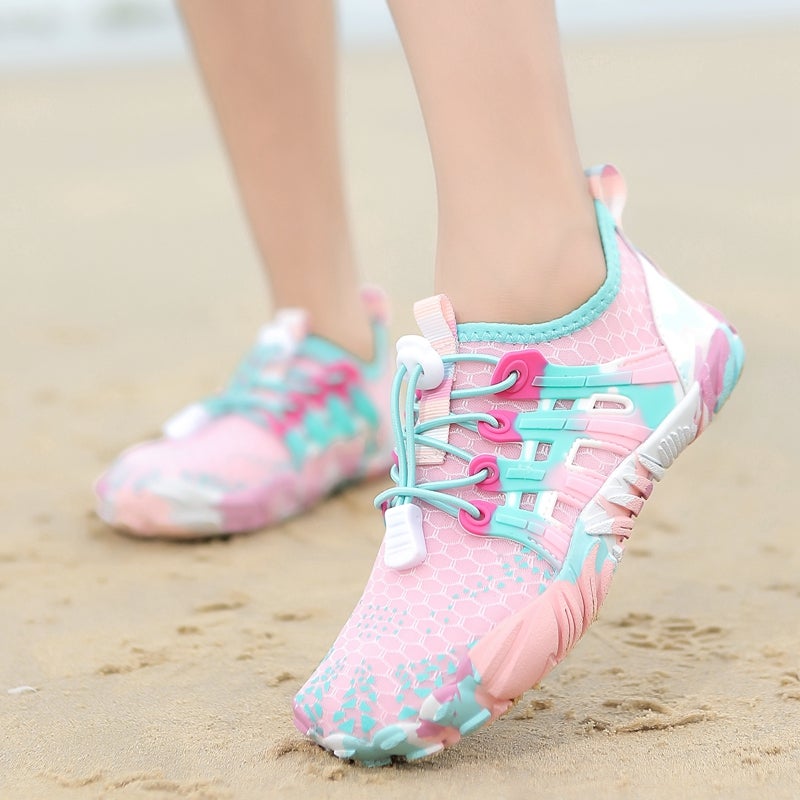 Kids Unisex Quick-Dry Anti-Slip River Trekking Water Shoes - Image 3