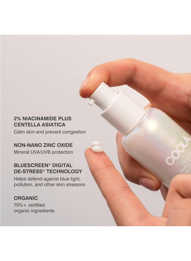 COOLA Clear Skin Oil-Free Moisturizer With Spf 30, Dermatologist Tested Sunscreen With Niacinamide & Centella Asiatica, 1.1 Fl Oz - Image 4