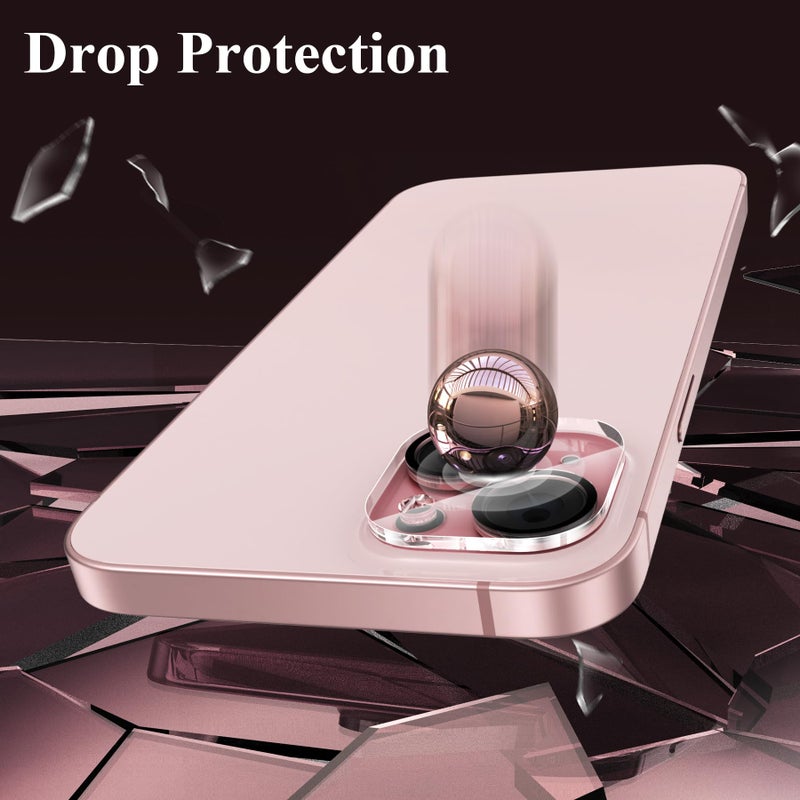 YWXTW [5 Pack Designed for iPhone 15 Camera Lens Protector, for iPhone 15 Plus Camera Lens Protector, Night Shooting Mode, Anti Scratch HD Clear 9H Hardness Tempered Glass - Image 3