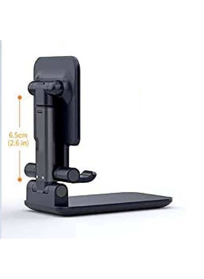 360-Degree Universal Mobile And Tablet Stand Black - Image 2