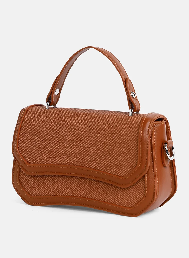 Haute Sauce Women's The Avenue Hand Bag - Terracotta Brown