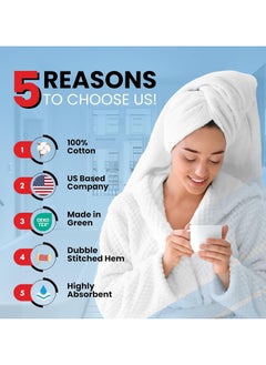 Infinitee Xclusives Infinitee Xclusives Premium Cotton Bath Towels Set of 2, 27 x 54 Inches (70 cm x 140 cm) Soft, Highly Absorbent, Quick Dry Towels - Perfect Towels for Bathroom, Gym, Spa & Hotel (Comic Sand)  - Image 2