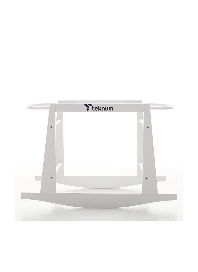 Wicker Pod Moses Basket Rocker Stand With Adjustable Straps - White - pzsku/ZC750372F1702DFA8CF6DZ/45/_/1679736927/485c00d5-dc77-4a16-a755-60346bc34298