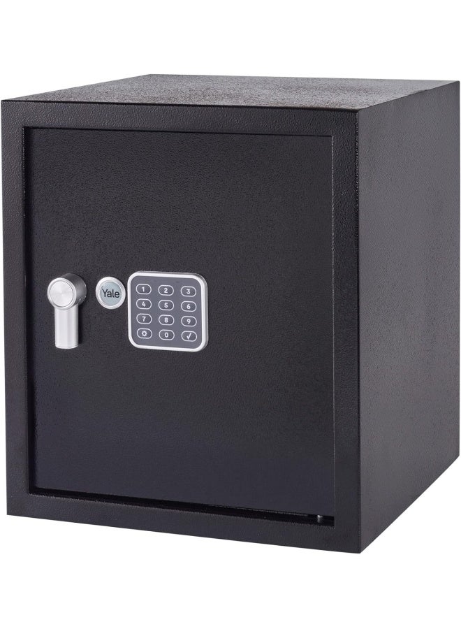 Yale Electronic Safe Box Large Digital Keypad Lock 390x350x360mm, Steel Home Security Safe with PIN Code & Key Access, Auto Lock, Anti-Shock Protection, LED Indicator, Cash Jewelry Document Storage - Image 3