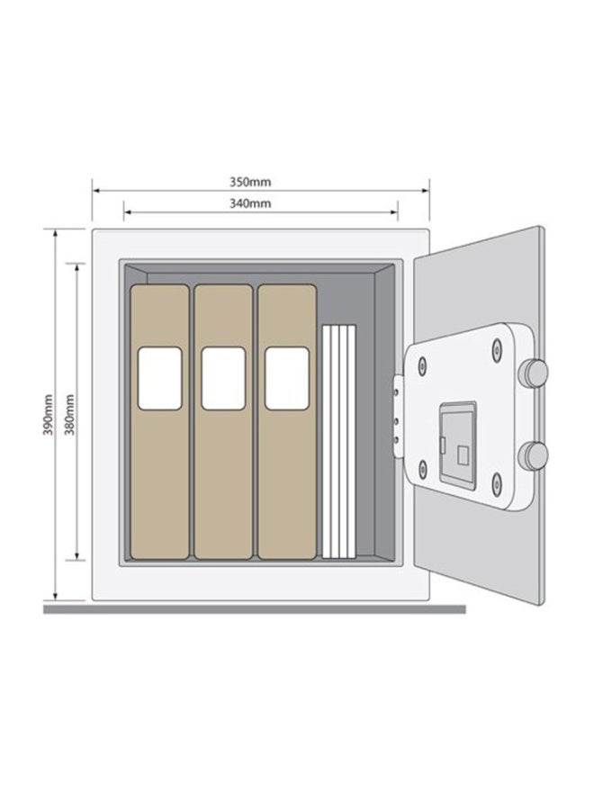 Yale Electronic Safe Box Large Digital Keypad Lock 390x350x360mm, Steel Home Security Safe with PIN Code & Key Access, Auto Lock, Anti-Shock Protection, LED Indicator, Cash Jewelry Document Storage - Image 2