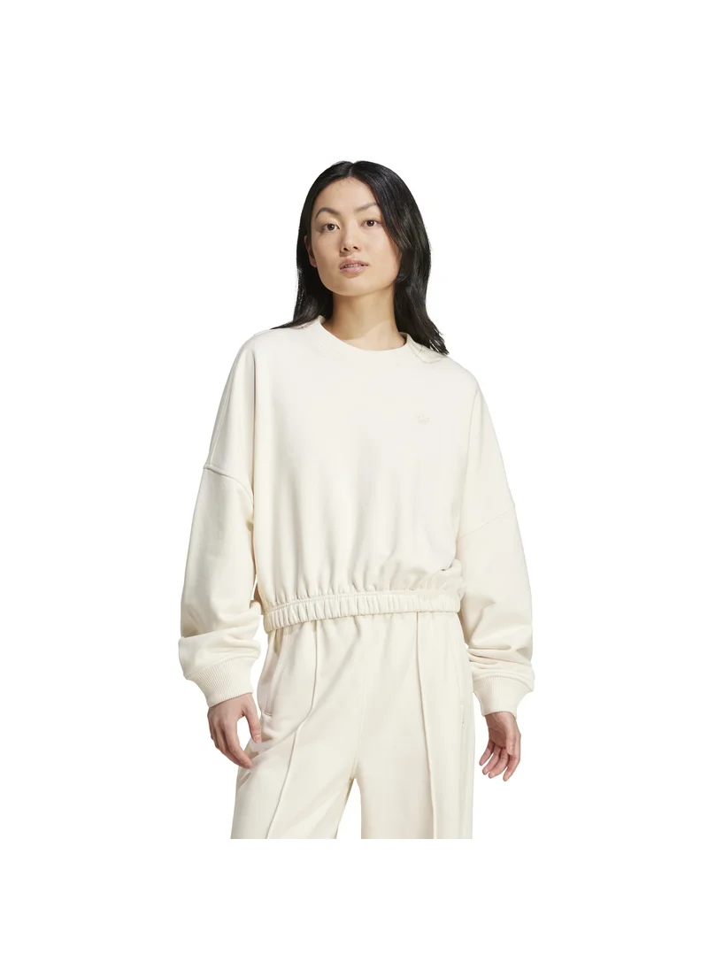 اديداس adidas SWEATSHIRT OS White Originals Women SWEATSHIRTS