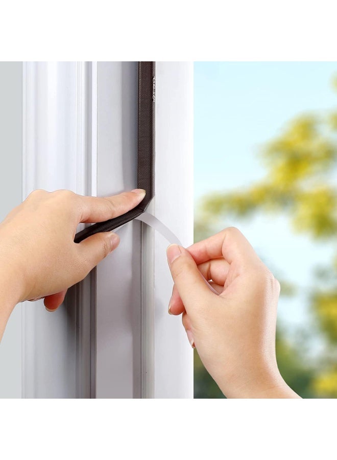 الطقس تجريد الباب ختم الشريط, اللاصق الذاتي V شكل بو رغوة الطقس الشريط, 19.7 قدم طويل الباب إطار الختم, مكافحة الاصطدام العزل الصوتي, للباب, النوافذ, عزل الباب - Image 3